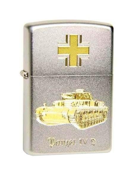 Zippo Feuerzeug Kampfpanzer IV D Gravur