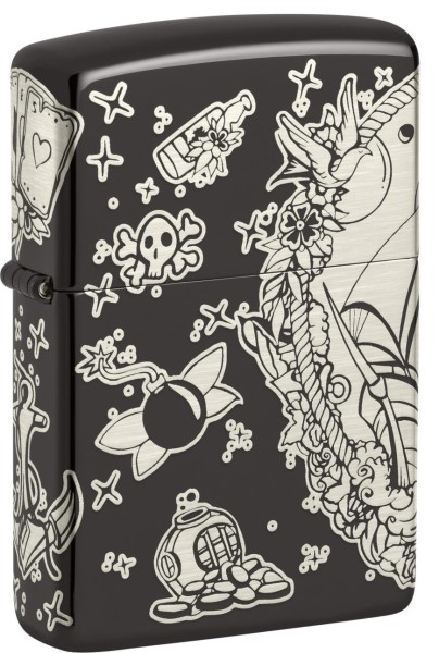 Zippo Feuerzeug Tattoo Theme
