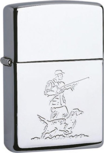 Zippo Feuerzeug Engraved Hunter