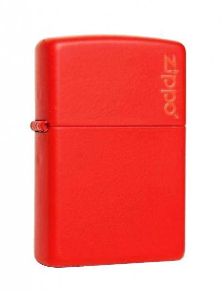 Zippo ® Feuerzeug Red Matte Logo