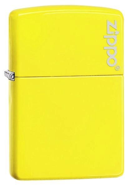 Spring 2016 Zippo ® Feuerzeug Neon Yellow Logo