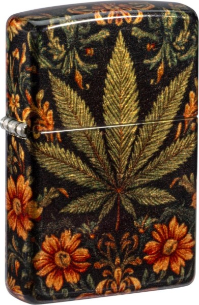 Zippo Feuerzeug 540° Colour Leaf and Flowers