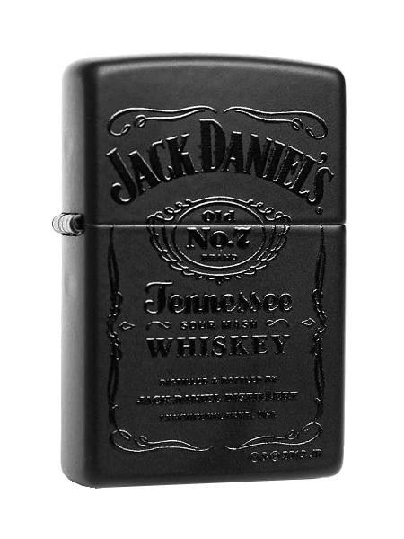 Zippo ® Feuerzeug Jack Daniels Black In Black