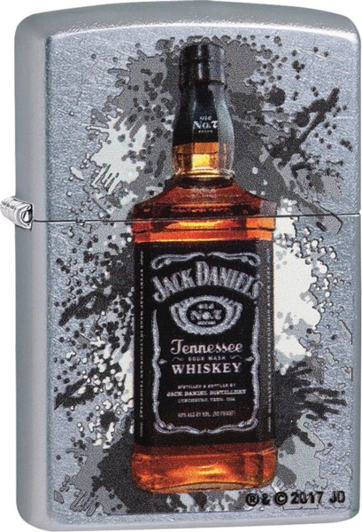 Zippo Feuerzeug Jack Daniels Bottle Chrome